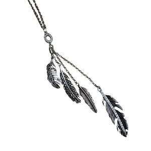 Feather Fringe Necklace